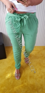 Dámské letní kalhoty  ( zelené)